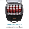 Collapsible Cooler Bag Insulated 24L (40-Can) large Leakproof Soft Sided Portable insulated Cooler Bag 