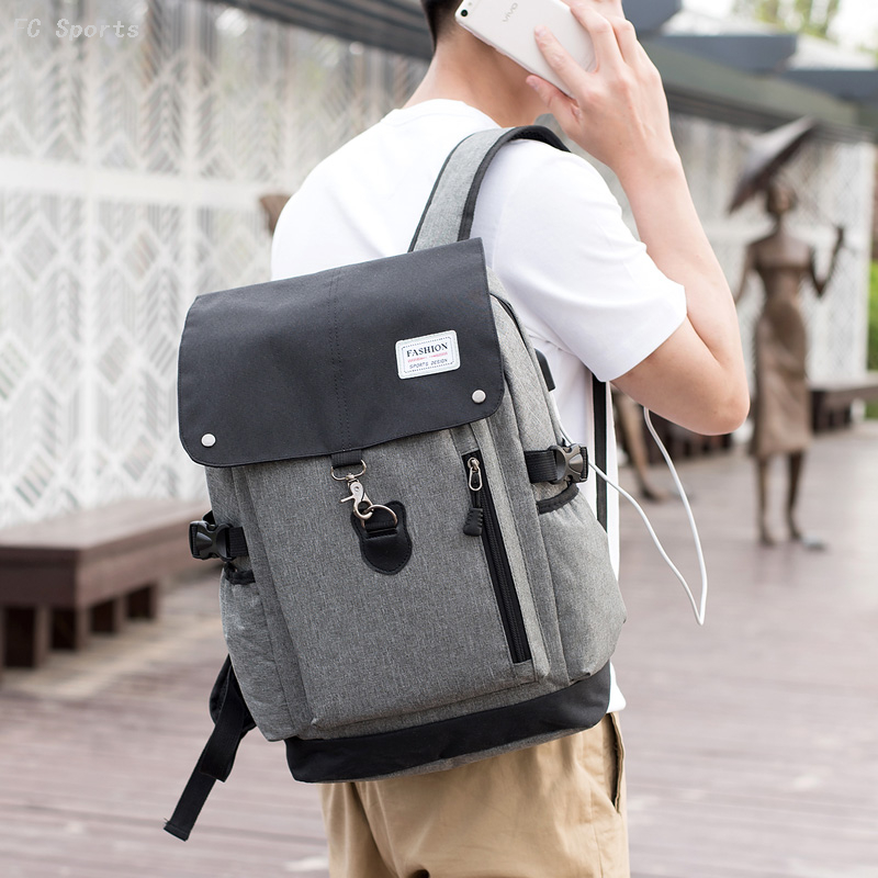 Business Travel backpack Men Smart USB Charging Laptop bags backpack for man 