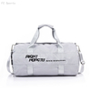 Customized Logo White Duffle Bags Gym Women Waterproof Sports Travel Bag
