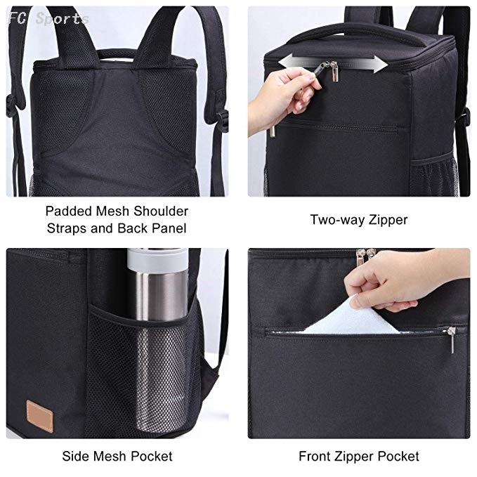 Customized Large Capacity Food Beer Can Insulated Ice Cooler Backpack
