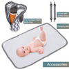Large Baby Bag with Changing Pad Travel diaper bag backpack usb 
