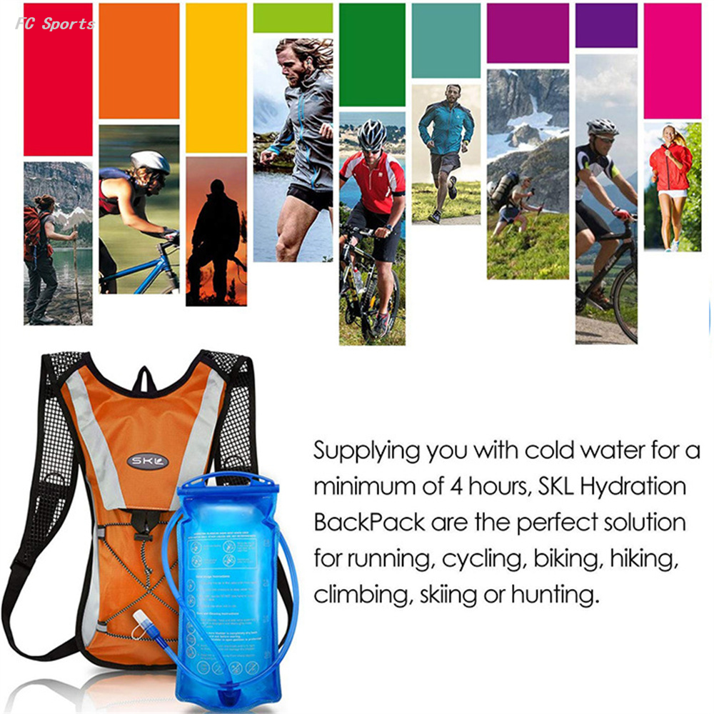 Sports Hydration Pack Water Backpack Custom Logo Ski Backpack Hydration Bag