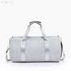 Customized Logo White Duffle Bags Gym Women Waterproof Sports Travel Bag