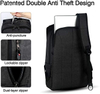 Lightweight Laptop Backpack USB Port 15.6 Inch Business Slim Commute Travel Bags for man 