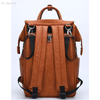 Newest fashion pu leather mommy backpack 