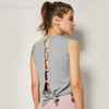 Women's Yoga Vest Sexy Back Hollow Sleeveless Sports Top