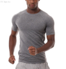 Fitness clothes, men's basketball training, sports tights, breathable, quick-drying, running, short sleeve 