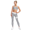 Women's 2 Pieces Outfits Yoga Suits with Workout Leggings and Racer Back Sports Bras Tracksuits