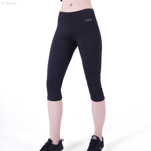 FC Sports 2019 Sports Running Fitness Pants Dry Fit Yoga Cropped Pants Elastic Wholesale