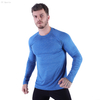 FC Sports Men Gym Yoga Train Wear Running Active Garments Long Shirts Round Neck Tops 