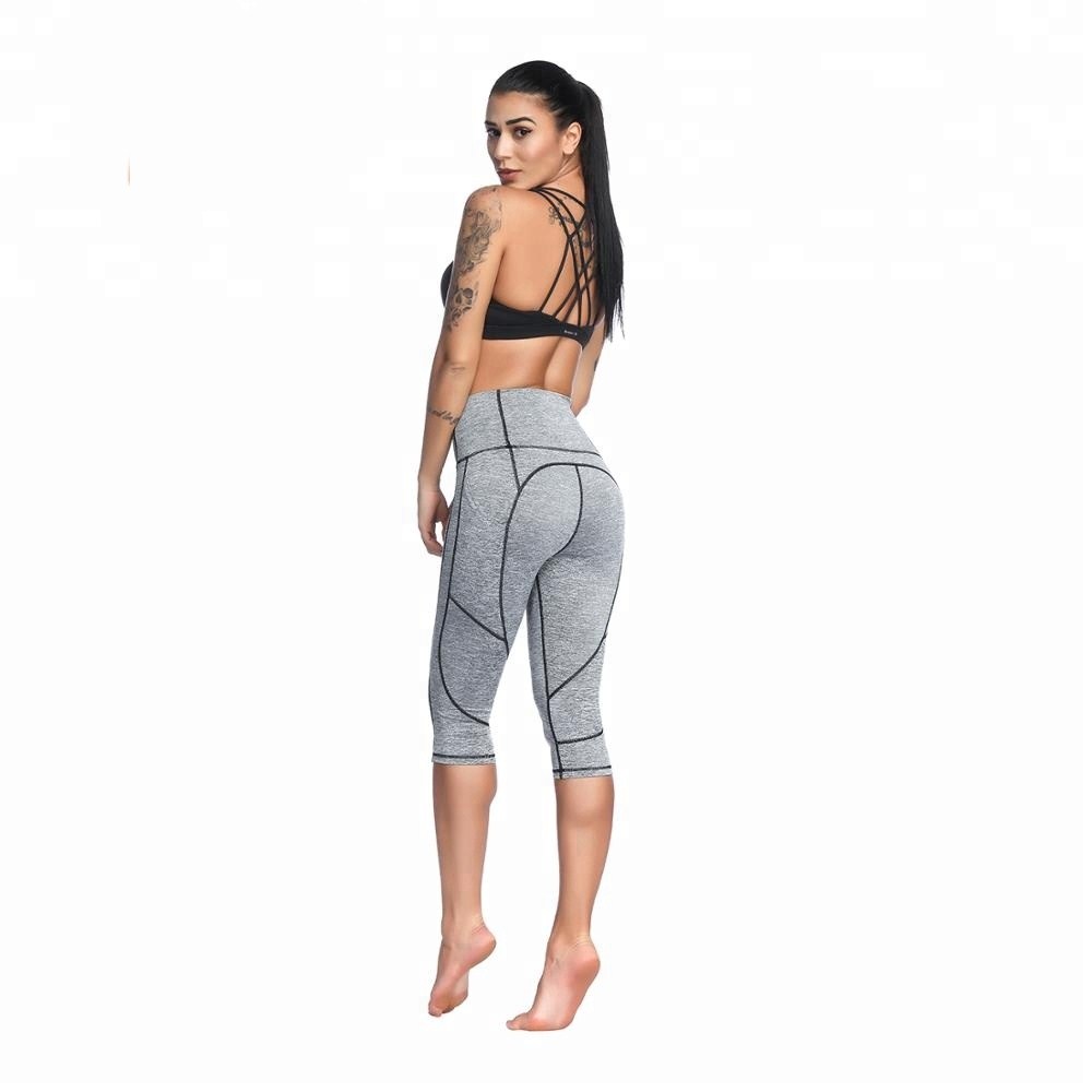 FC Sports Yoga Legging Workouts Clothes Active Gym wear for Women 2019