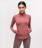 FC Sports 2019 Autumn Winter New Yoga Sports Jacket Female Nylon Stretch Zipper Running Yoga Long-sleeved Shirt